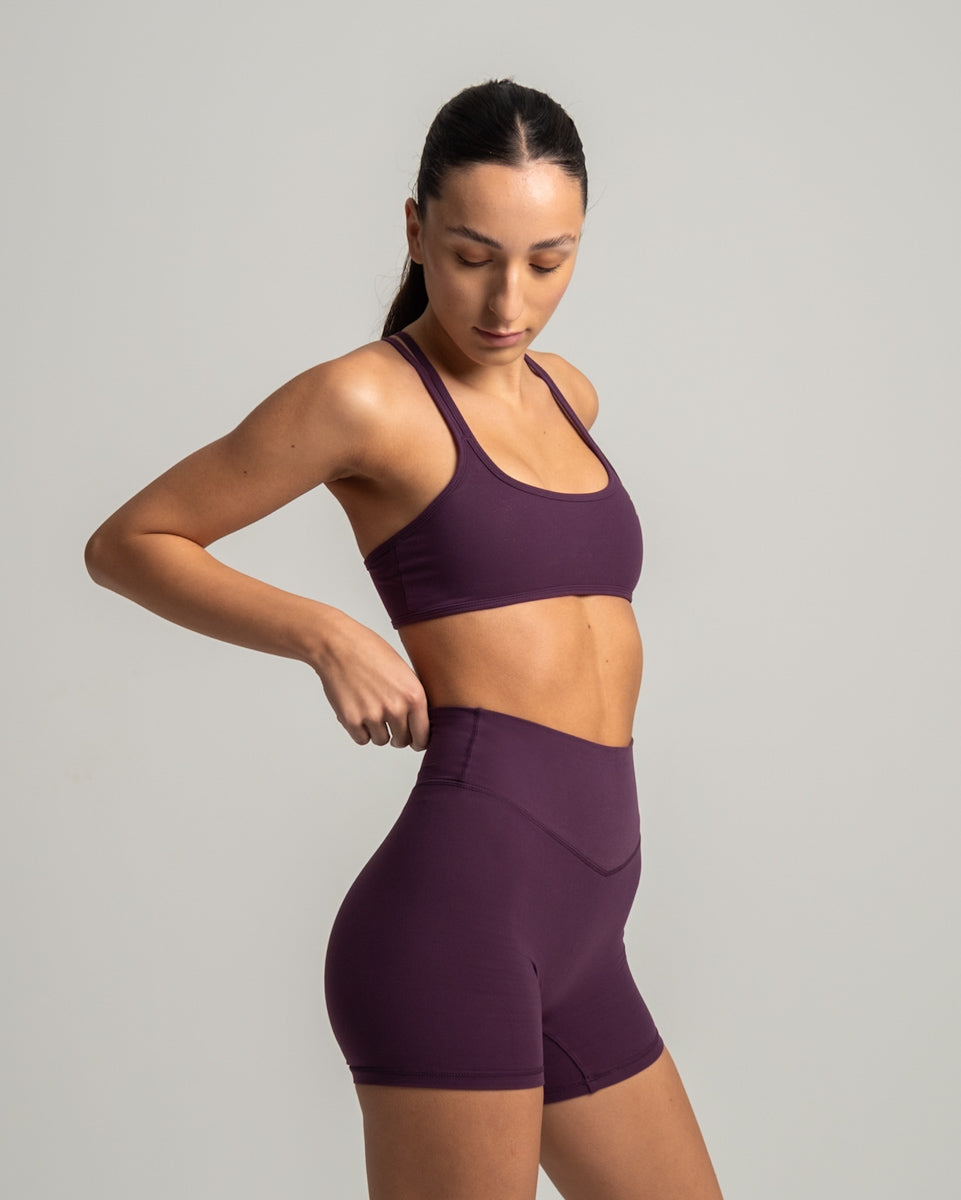 EVERYDAY MOVES SHORTS DARK PLUM