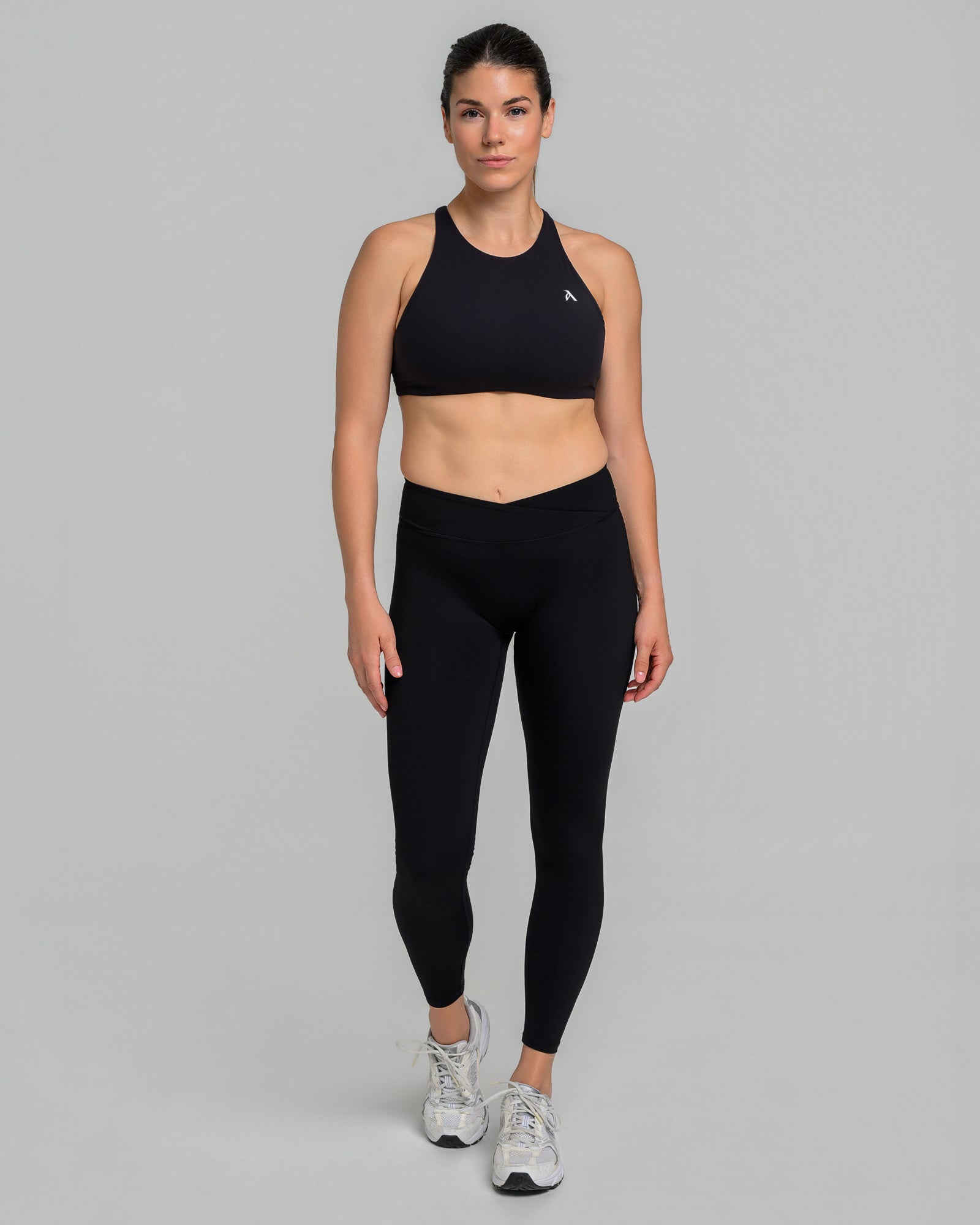 UNSTOPPABLE™ MID WAIST WRAP LEGGINGS BLACK