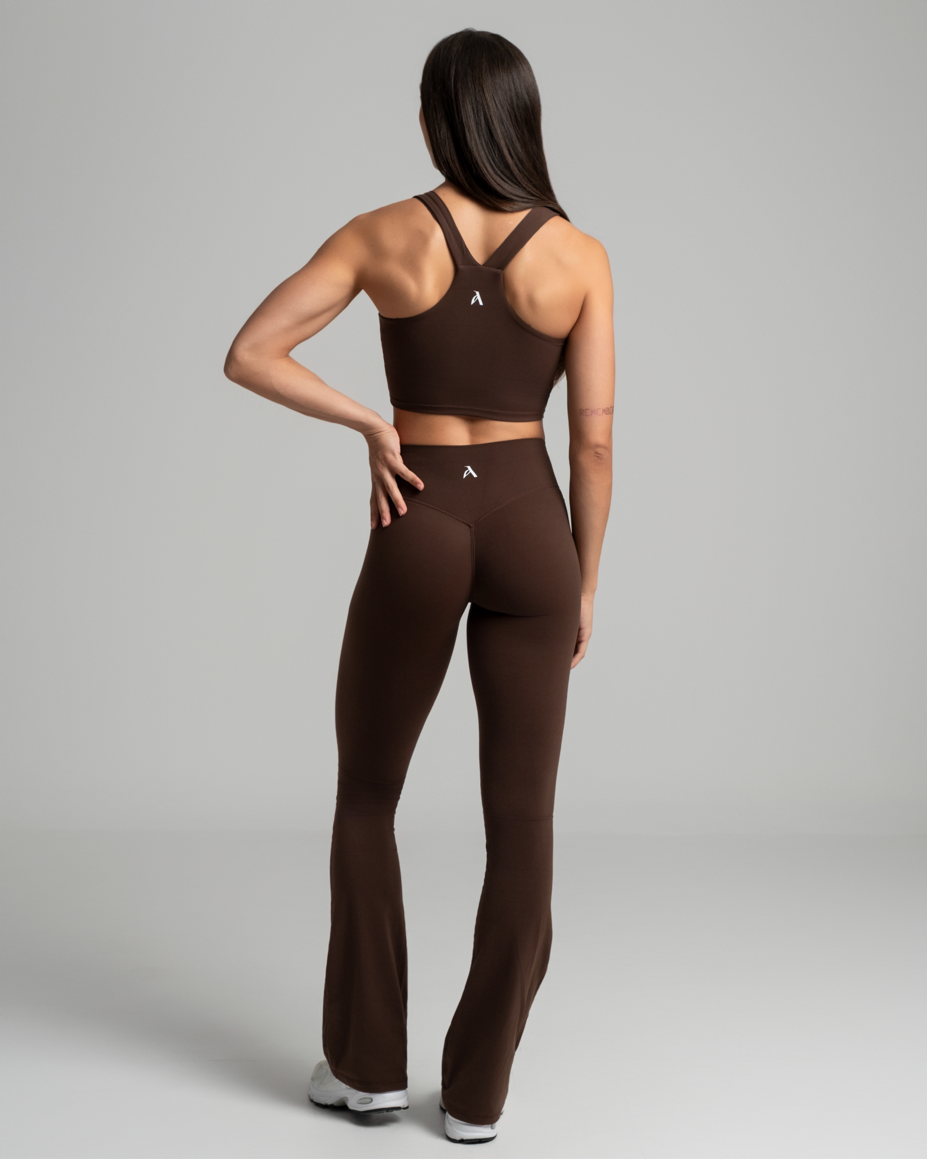 EVERYDAY MOVES FLARED LEGGINGS ESPRESSO