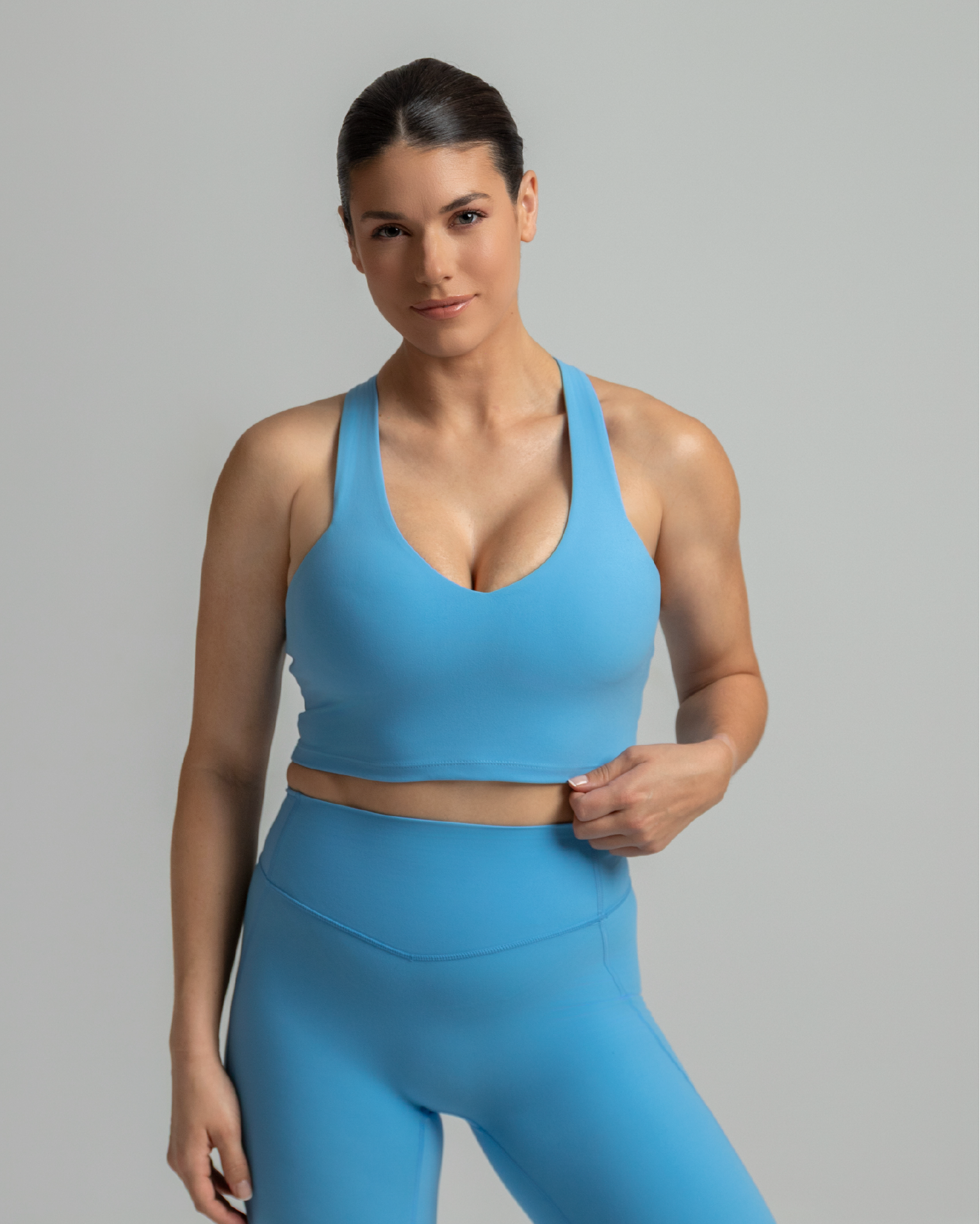 EVERYDAY MOVES MIDI BRALETTE BLUE RUSH